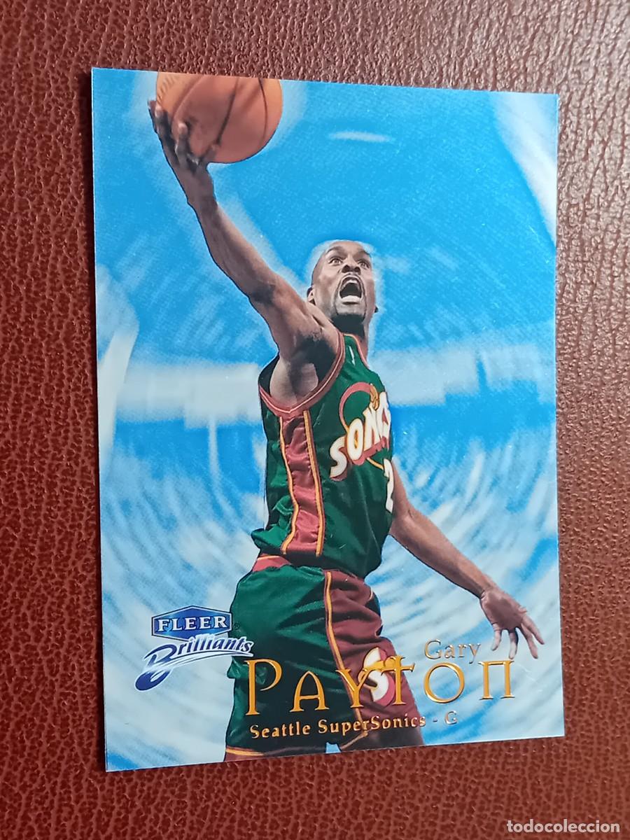 Coleccionismo Calendarios: Card 9B Gary Payton Fleer Brilliants 1998-99 Insert