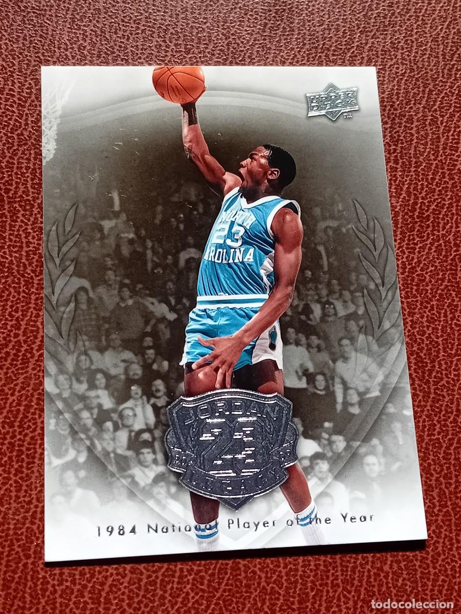 Coleccionismo Calendarios: Card 2 Michael Jordan Upper Deck Jordan Legacy 2009-10 1984 National Player of the Year