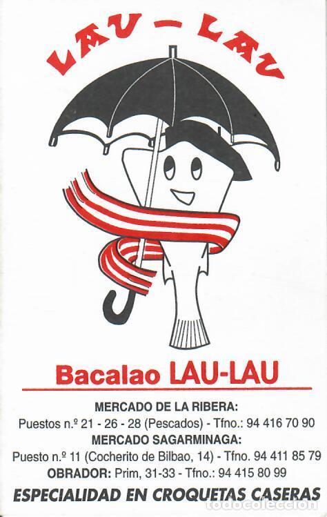Coleccionismo Calendarios: CALENDARIO DE PUBLICIDAD F&Uacute;TBOL - A&Ntilde;O 2000 - BACALAO LAU-LAU - ATHLETIC DE BILBAO
