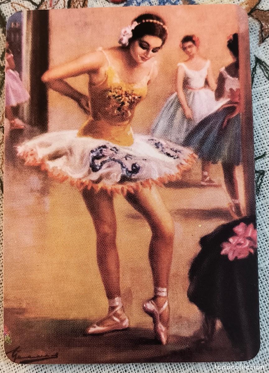 Coleccionismo Calendarios: CALENDARIO DE BOLSILLO | BAILARINA DE BALLET - A&Ntilde;O 1990