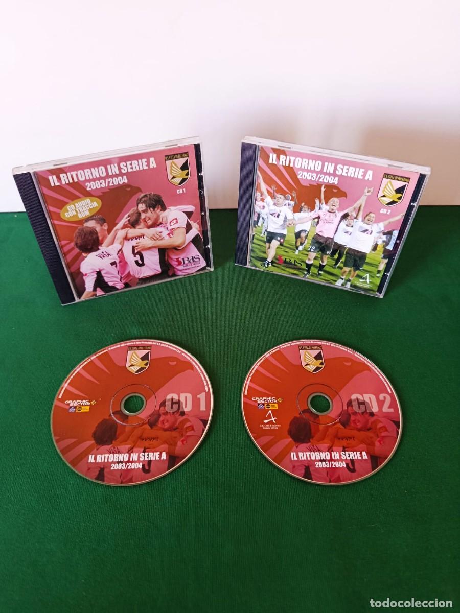Coleccionismo Calendarios: Palermo Calcio Il Ritorno in Serie A 2003 2004 DvD con Autografi