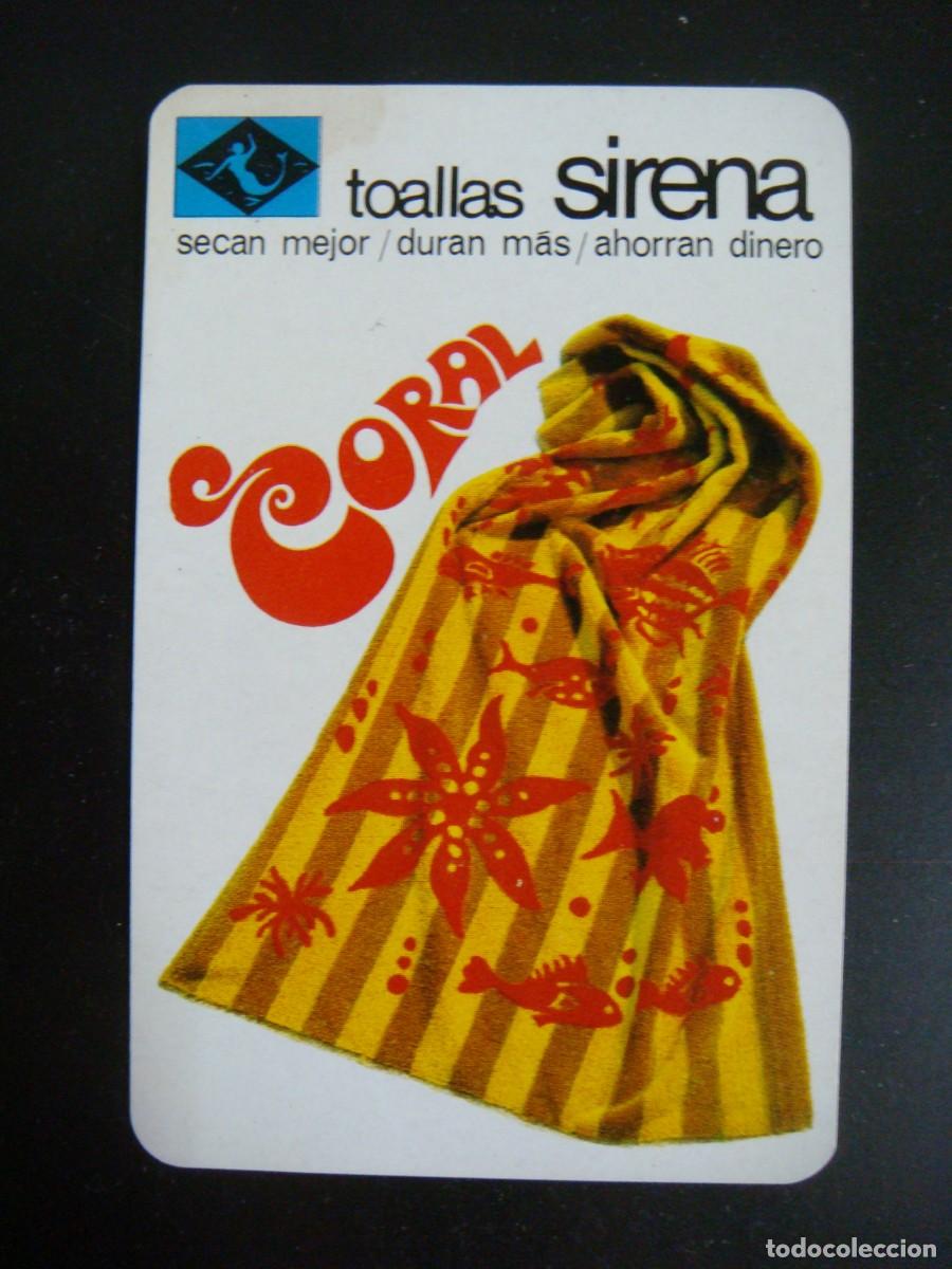 Colecionismo Calend&aacute;rios: CALENDARIO DE FOURNIER TOALLAS SIRENA CORAL A&Ntilde;O 1969-ALB-N&ordm;-6