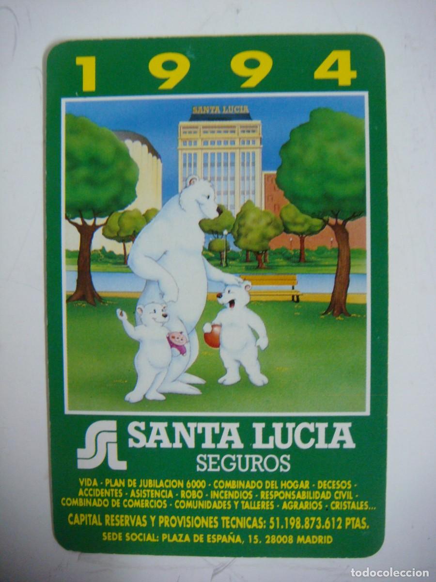 Colecionismo Calend&aacute;rios: CALENDARIO DE FOURNIER DE SANTA LUCIA A&Ntilde;O 1994-ALB-N&ordm;-6