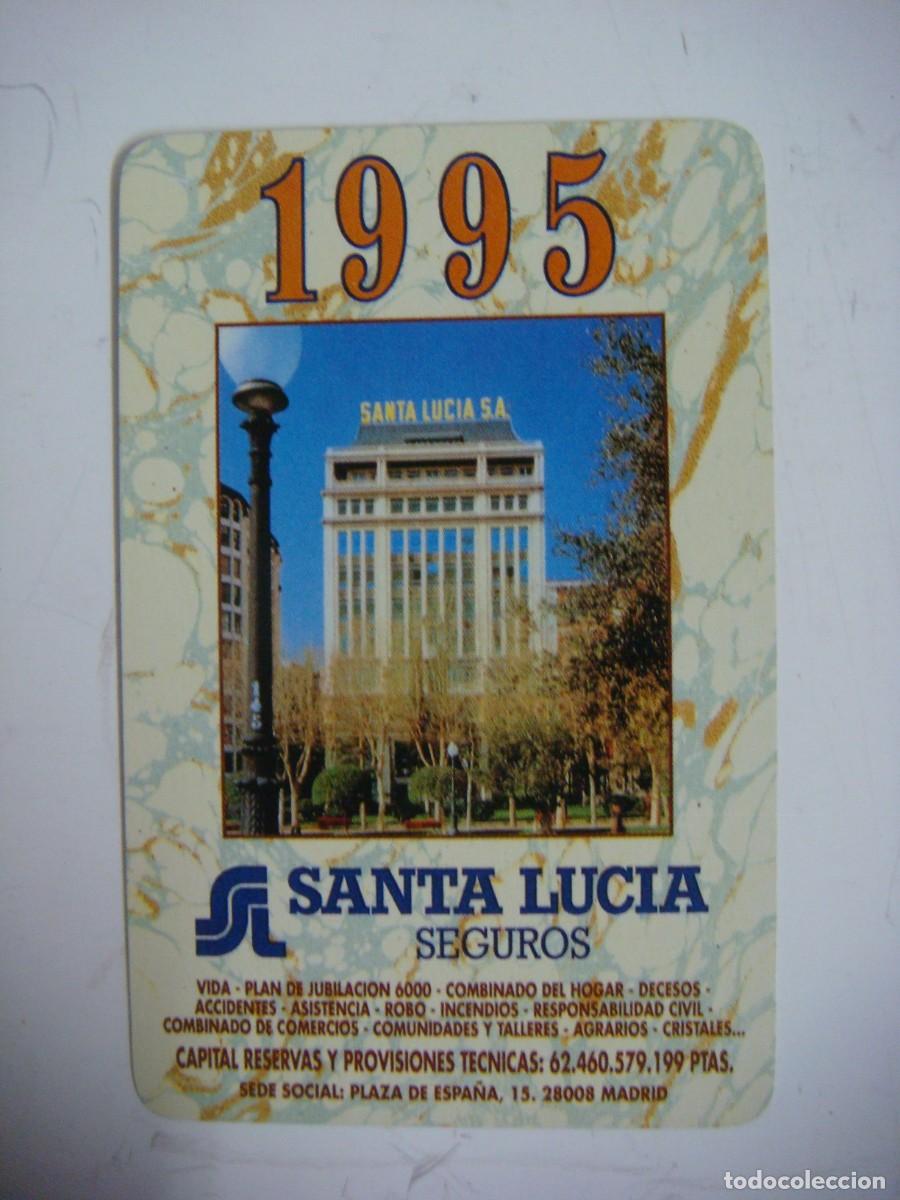 Colecionismo Calend&aacute;rios: CALENDARIO DE FOURNIER DE SANTA LUCIA A&Ntilde;O 1995-ALB-N&ordm;-6