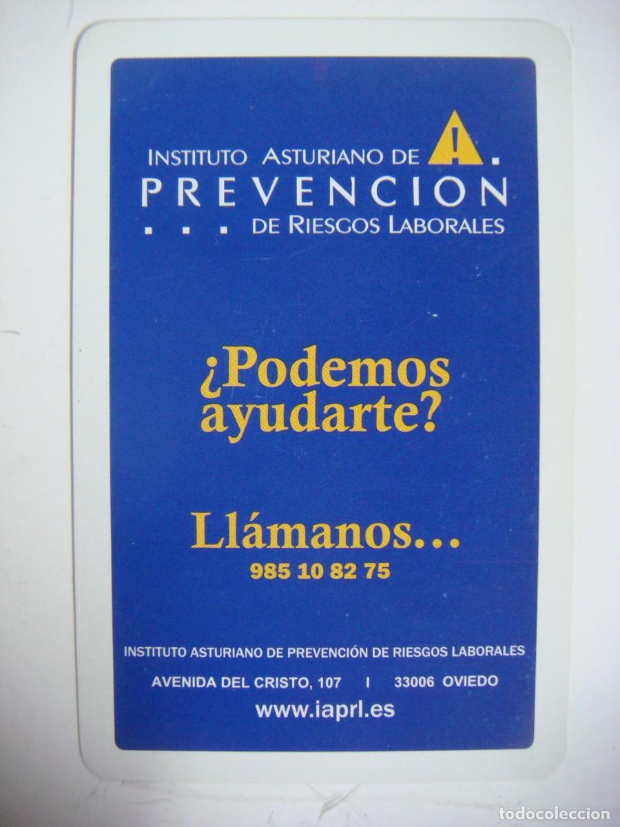 Colecionismo Calend&aacute;rios: CALENDARIO DE FOURNIER DE INSTITUTO ASTURIANO PREVENCION A&Ntilde;O 2009-ALB-N&ordm;-6