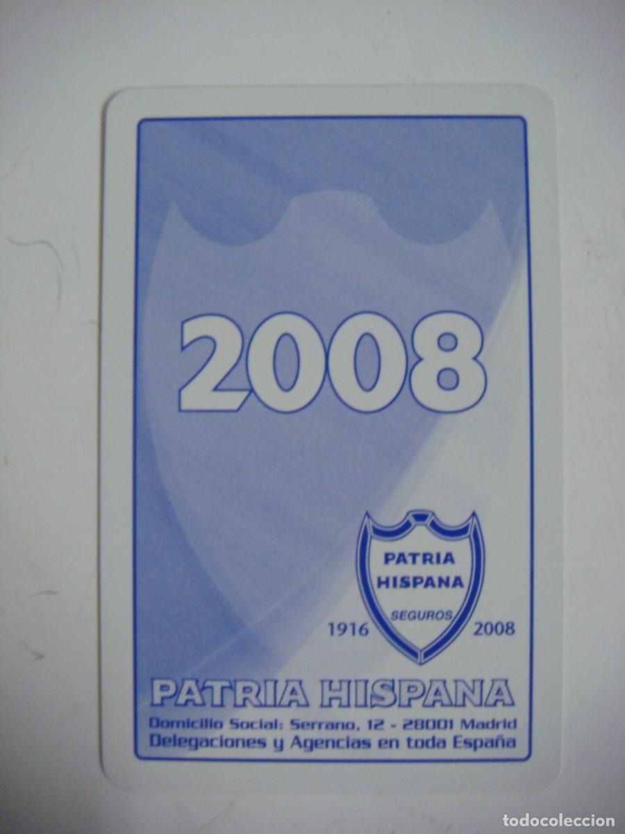 Colecionismo Calend&aacute;rios: CALENDARIO DE FOURNIER DE PATRIA HISPANA A&Ntilde;O 2008-ALB-N&ordm;-6