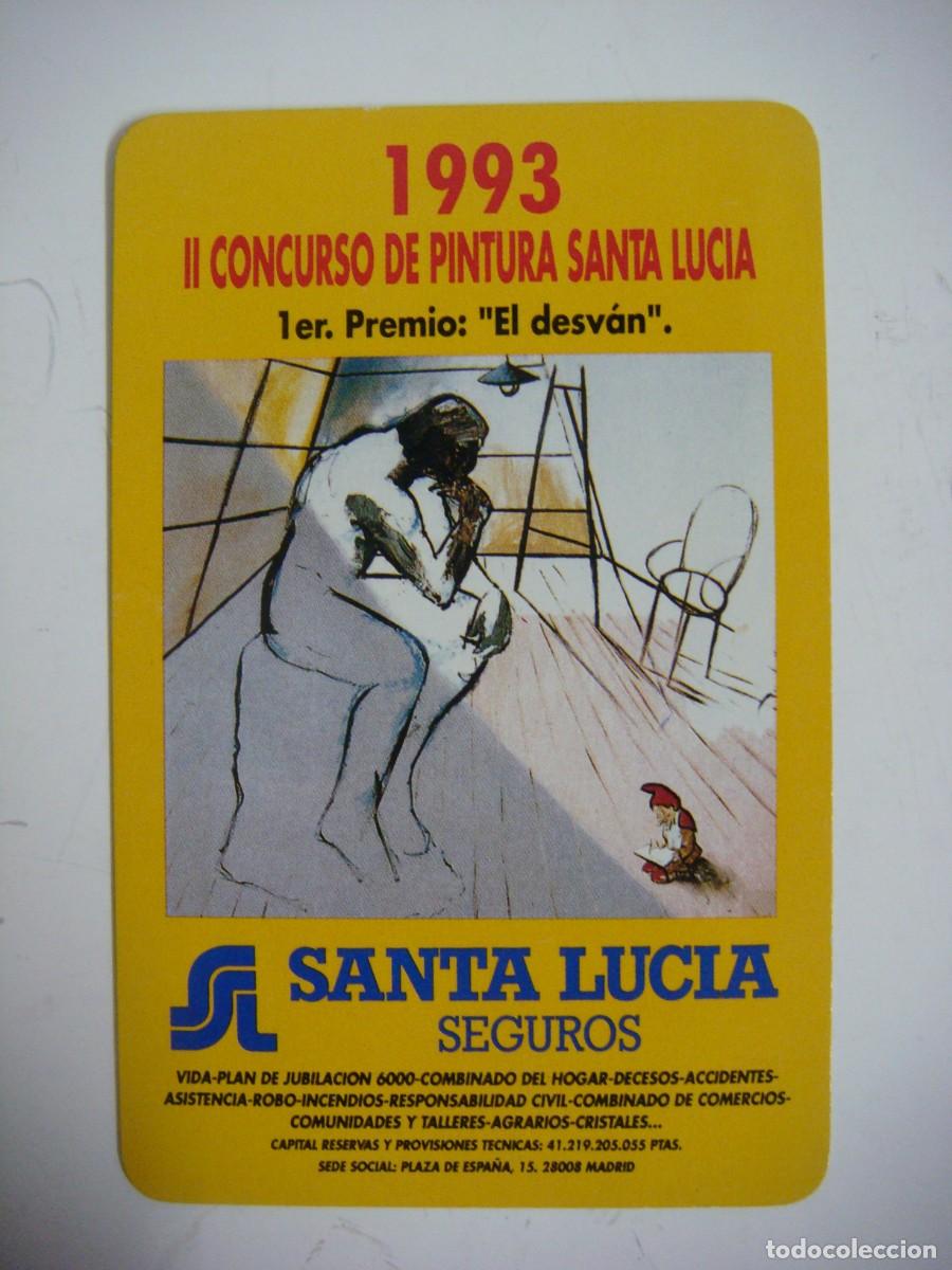 Colecionismo Calend&aacute;rios: CALENDARIO DE FOURNIER DE SANTA LUCIA A&Ntilde;O 1993-ALB-N&ordm;-6