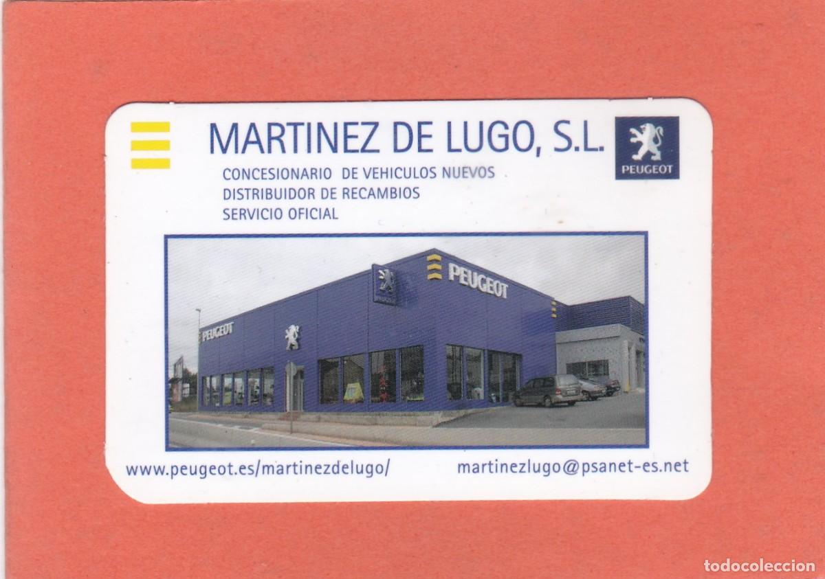 Coleccionismo Calendarios: CALENDARIO 2007 - MARTINEZ DE LUGO - CONCESIONARIO COCHES PEUGEOT