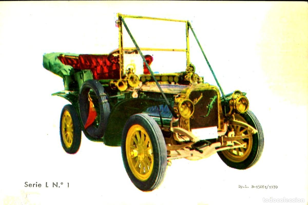 Coleccionismo Calendarios: CALENDARIO DE SERIE - 1971 - Distribuciones Reunidas Serie L - COCHE ANTIGUO DE EPOCA