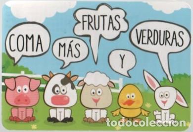 Coleccionismo Calendarios: CALENDARIO COMA MAS FRUTAS Y VERDURAS A&Ntilde;O 2021 CAL-11150 ,2