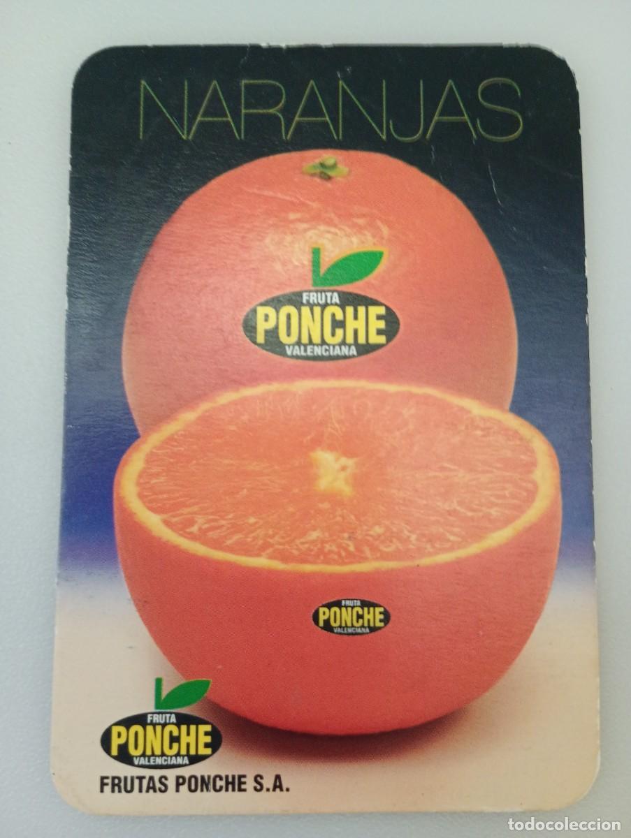 Coleccionismo Calendarios: Calendario 1999 Publicidad FRUTAS PONCHE