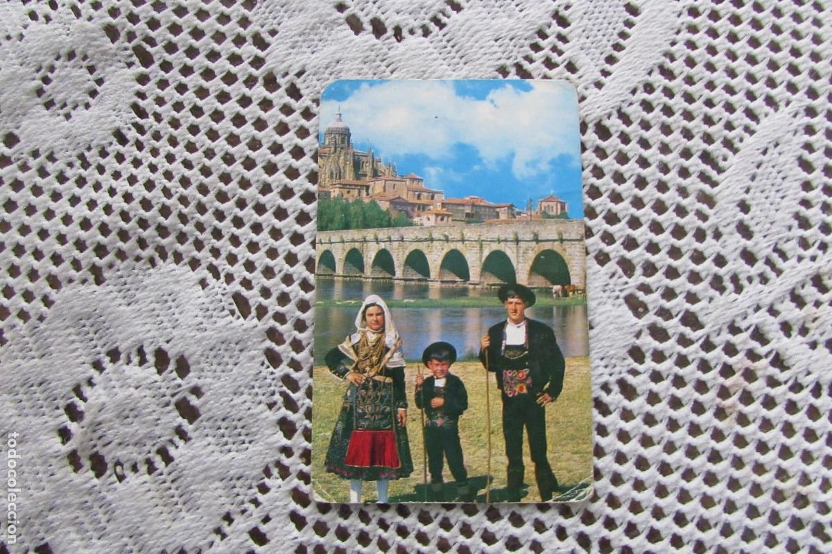 Coleccionismo calendarios: CALENDARIO DE BOLSILLO - 1973 -TRAJES T&Iacute;PICOS DE SALAMANCA FONDA LA AMISTAD