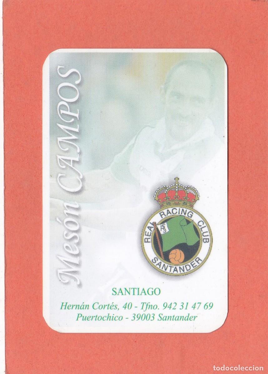Coleccionismo calendarios: CALENDARIO FUTBOL 2009 - MESON CAMPOS - REAL RACING CLUB SANTANDER