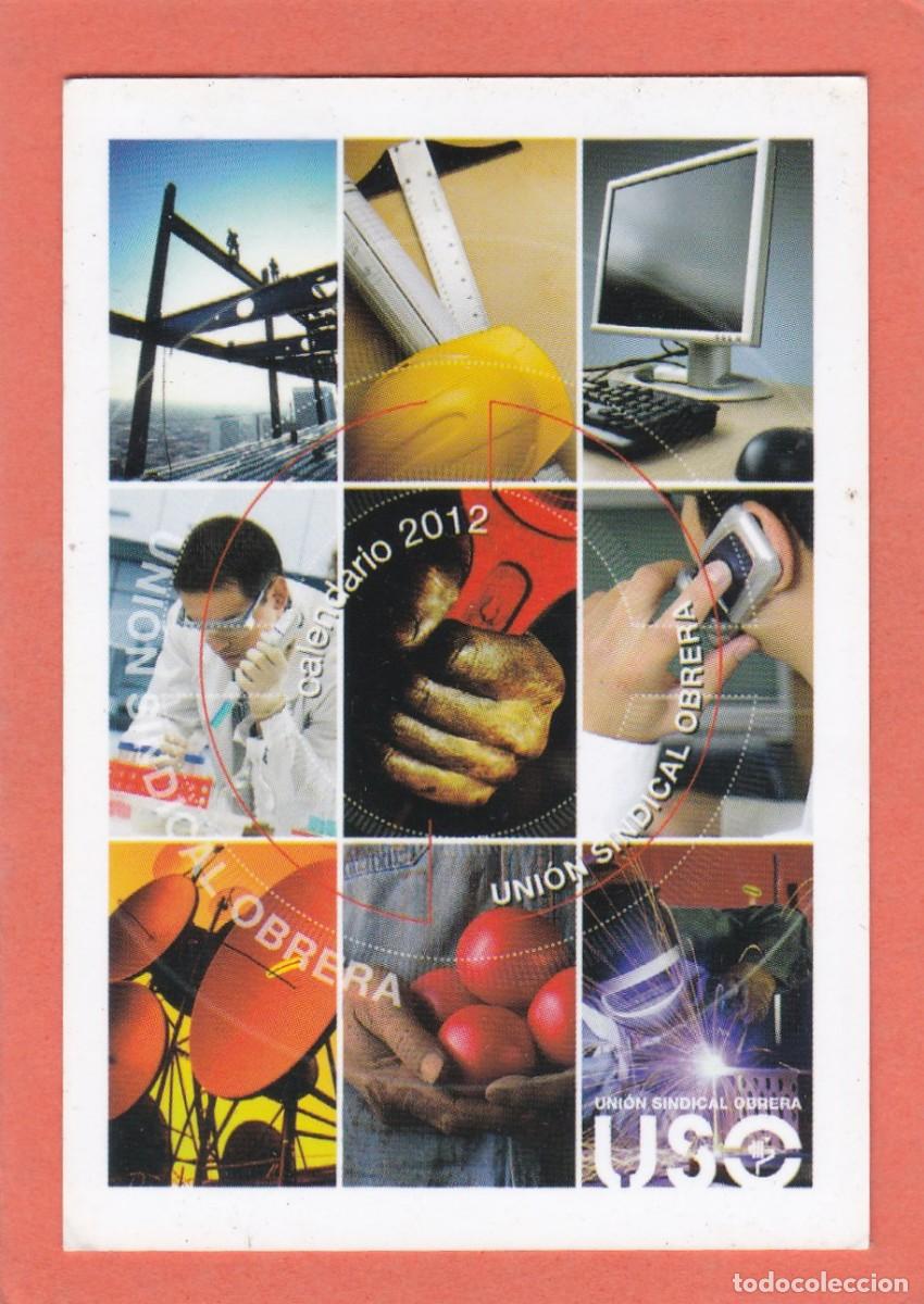 Coleccionismo calendarios: CALENDARIO 2012 - SINDICATO USO (ASTURIAS)