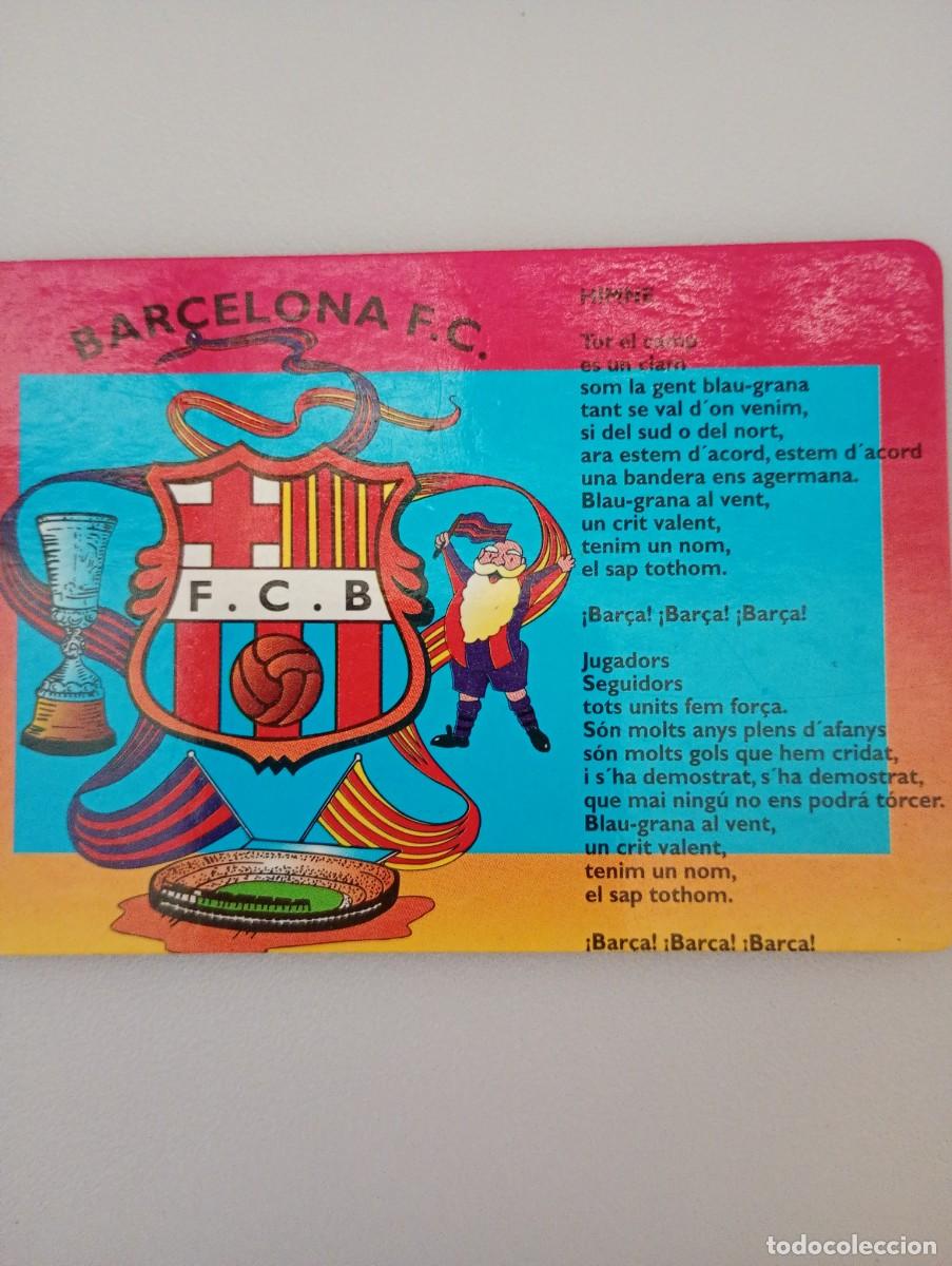 Coleccionismo calendarios: Calendario 1999 Serie WCB 351 F&uacute;tbol FC Barcelona