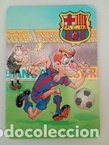 Coleccionismo calendarios: Calendario 2002 Serie L 252 F&uacute;tbol FC Barcelona