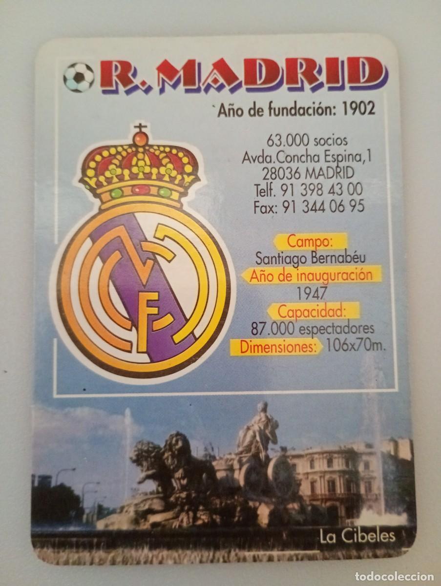 Sammeln von Kalendern: Calendario 2002 Serie BO 674 F&uacute;tbol Real Madrid