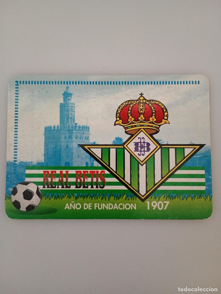 Coleccionismo calendarios: Calendario 1999 Serie BO 664 F&uacute;tbol Real Betis