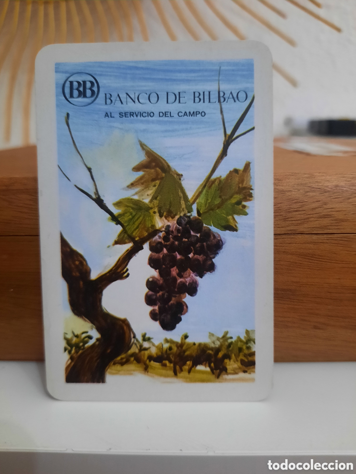 Coleccionismo calendarios: Calendario de Bolsillo H.fournier 1970 Banco de Bilbao Al Servicio del Campo