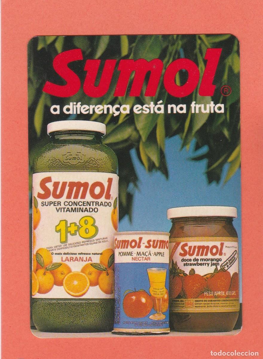 Coleccionismo calendarios: CALENDARIO PORTUGAL 1987 - SUMOL. BEBIDAS