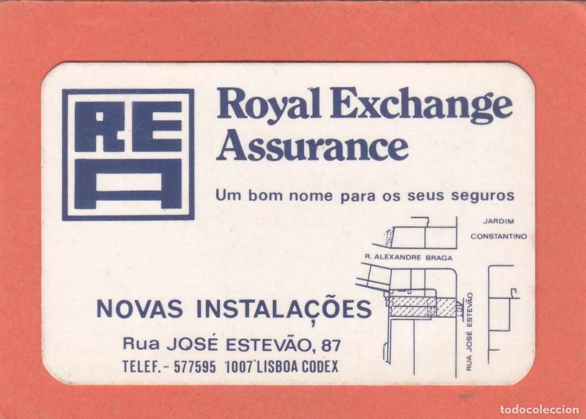Coleccionismo calendarios: CALENDARIO PORTUGAL 1981 - ROYAL EXCHANGE ASSURANCE. SEGUROS