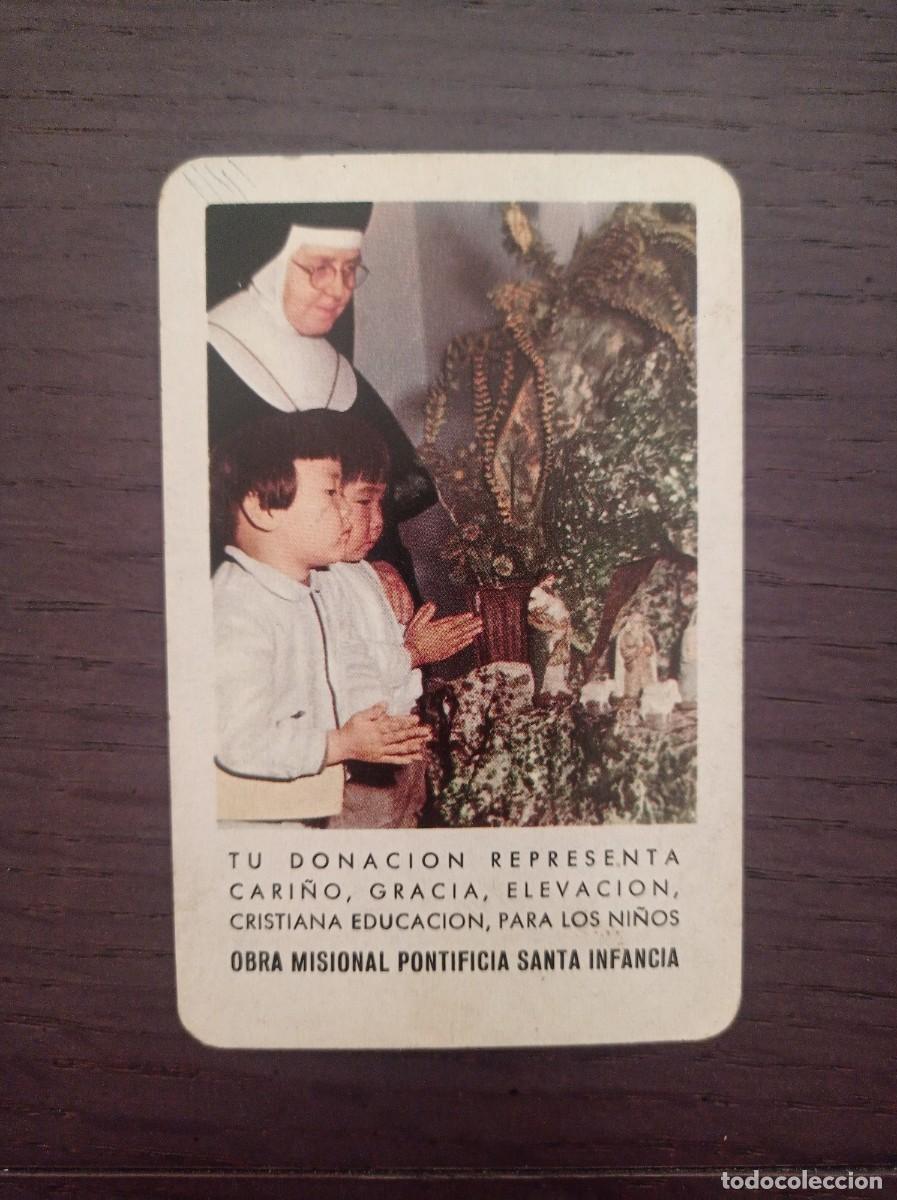 Colecionismo Calend&aacute;rios: CALENDARIO FOURNIER. OBRA MISIONAL PONTIFICIA SANTA INFANCIA. A&Ntilde;O 1968