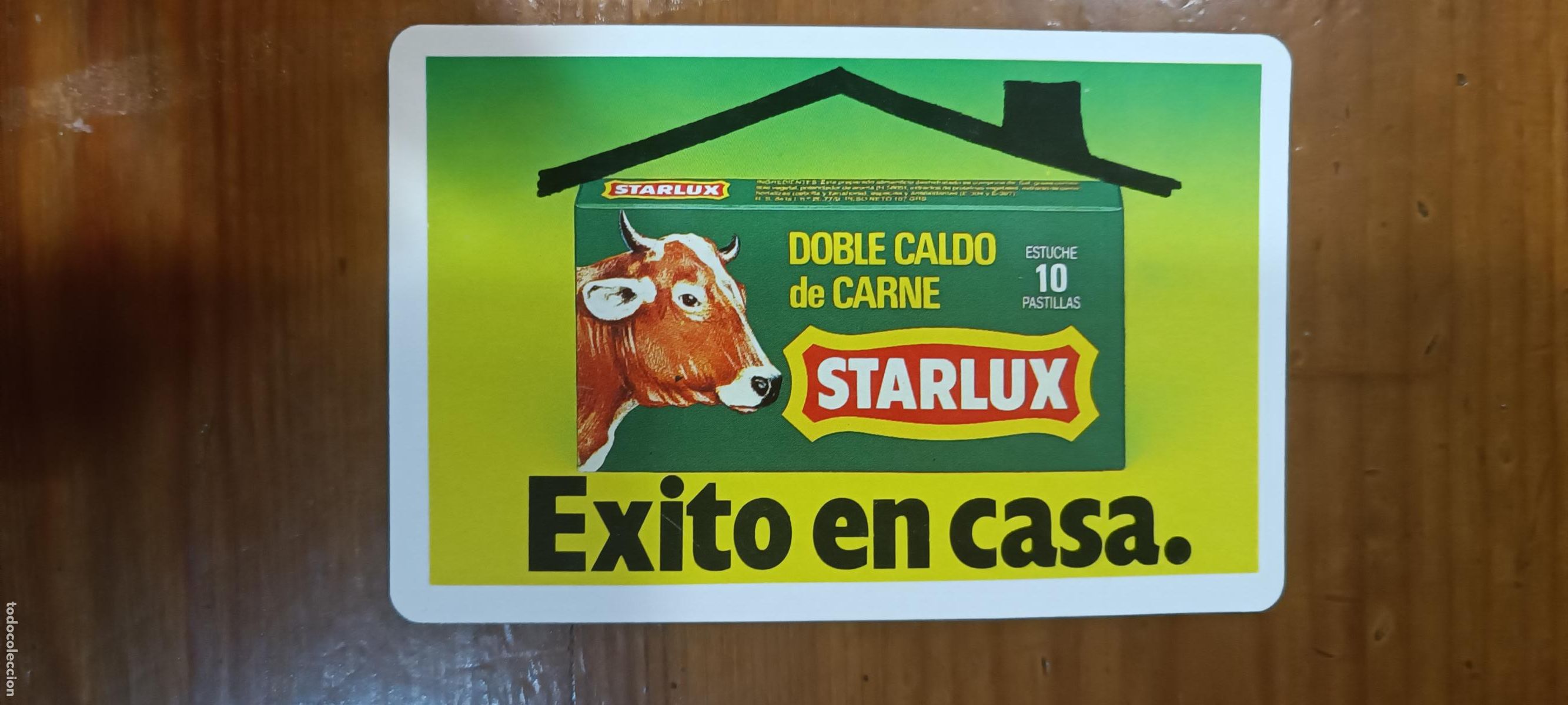 Coleccionismo calendarios: Calendario Comas 1986 Publicidad STARLUX