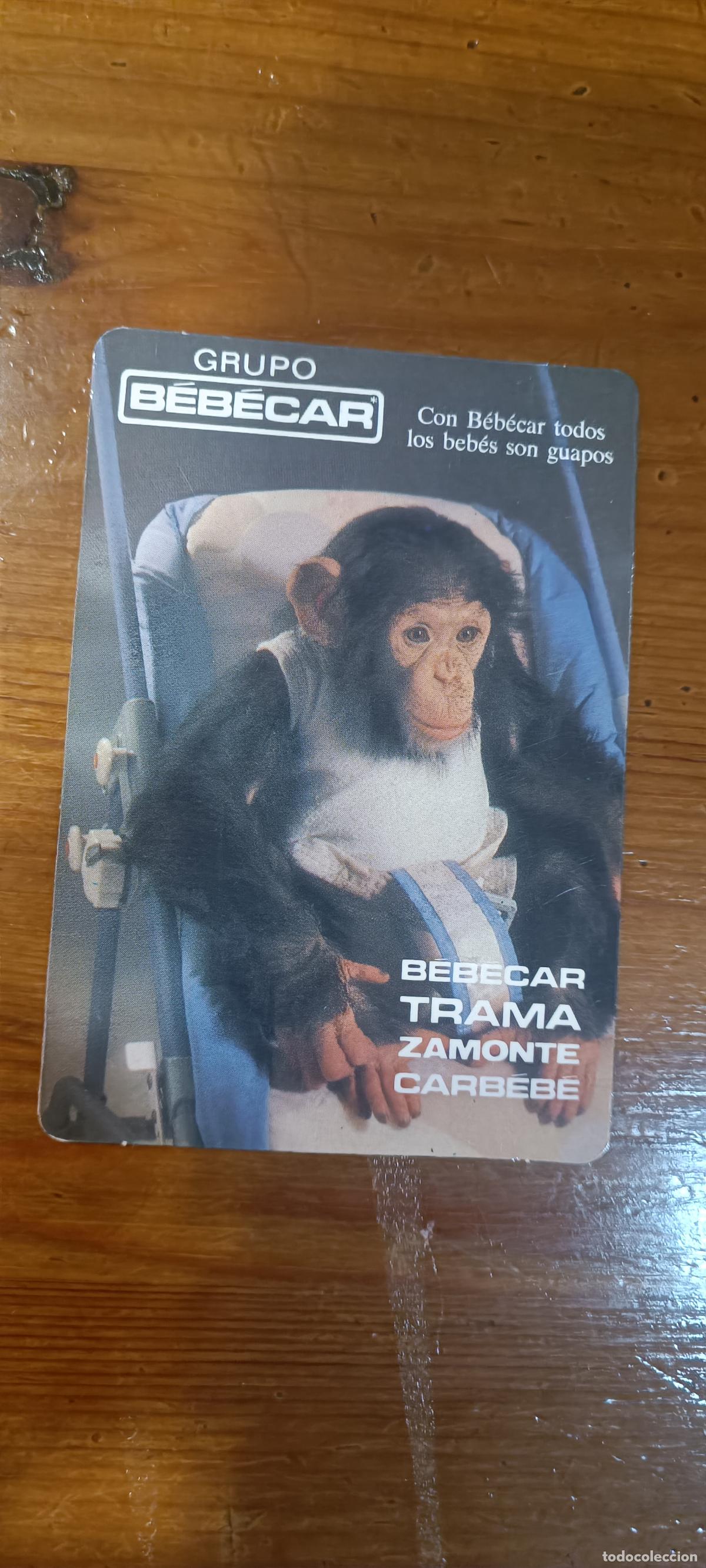 Coleccionismo calendarios: CALENDARIO BEBECAR 1989 - MONO MUY RARO