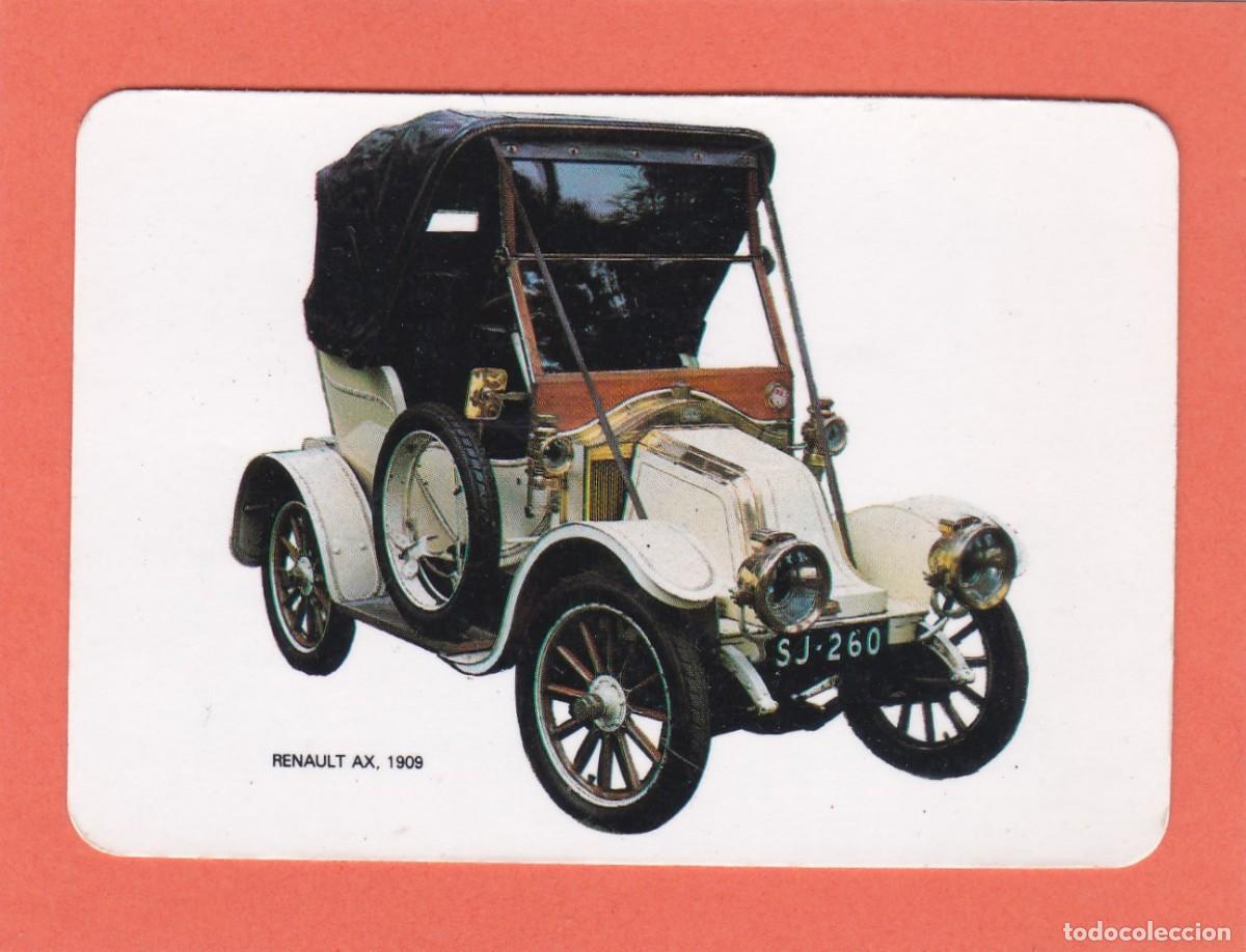 Coleccionismo calendarios: CALENDARIO PORTUGAL 1985 - COCHE ANTIGUO - RENAULT AX. 1909