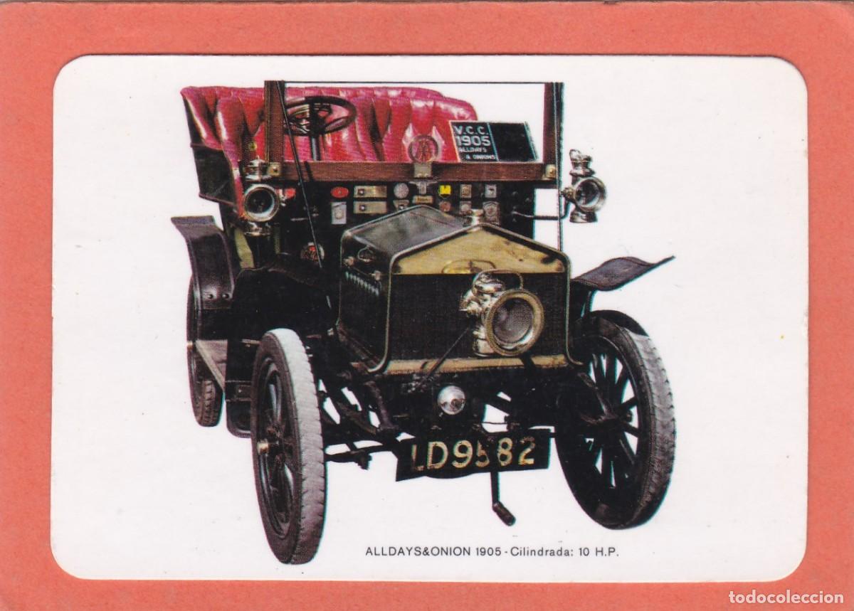 Coleccionismo calendarios: CALENDARIO PORTUGAL 1985 - COCHE ANTIGUO - ALLDAYS & ONION 1905. CILINDRADA 10 H.P.