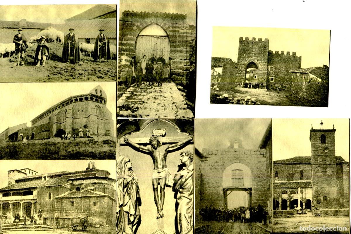 Sammeln von Kalendern: JUEGO DE 8 CALENDARIOS COLOR SEPIA DE ASTUDILLO (Palencia) - A&Ntilde;O 1999 -