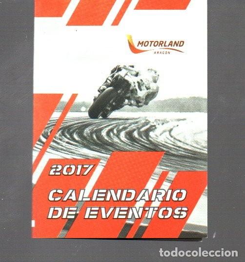 Sammeln von Kalendern: CALENDARIO DE BOLSILLO. DEL A&Ntilde;O 2017 DE EVENTOS DEL MOTOS