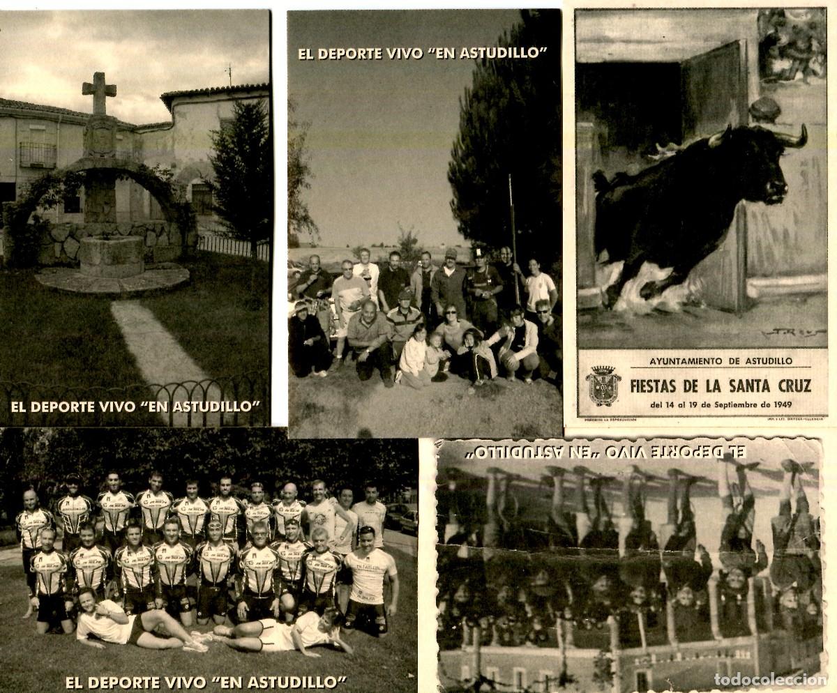 Colecionismo Calend&aacute;rios: JUEGO DE 5 CALENDARIOS COLOR SEPIA DE ASTUDILLO (Palencia) - A&Ntilde;O 2012 -