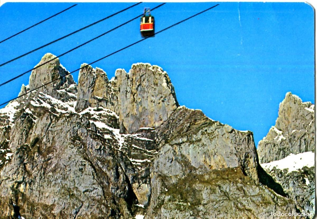 Collezionismo Calendari: CALENDARIO DE BOLSILLO A&Ntilde;O 1971 TELESFERICO DE FUENTE DE EN LOS PICOS DE EUROPA CANTABRIA