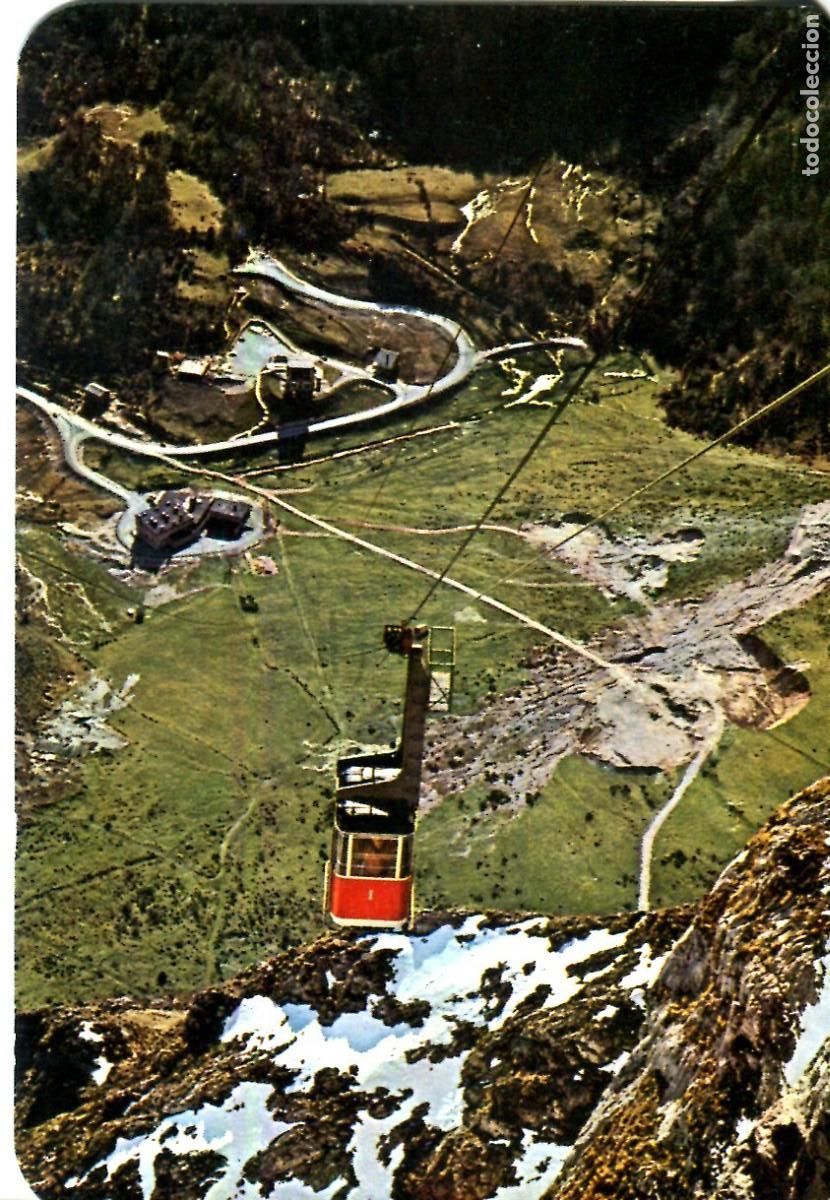 Coleccionismo calendarios: CALENDARIO DE BOLSILLO A&Ntilde;O 1971 TELESFERICO DE FUENTE DE EN LOS PICOS DE EUROPA CANTABRIA