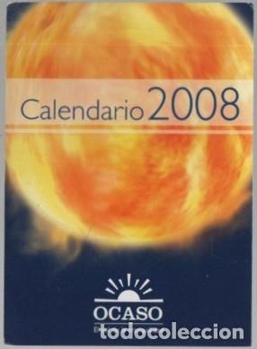 Coleccionismo calendarios: CALENDARIO SEGUROS OCASO A&Ntilde;O 2008 CAL-11158 ,2