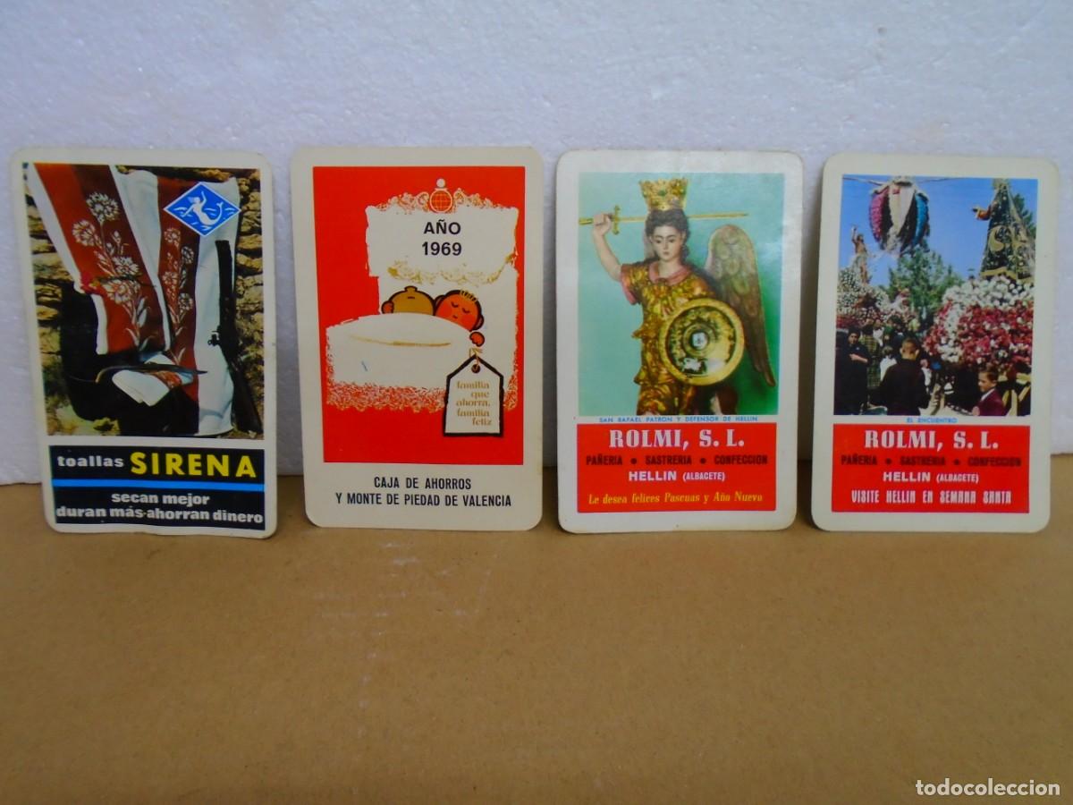 Collezionismo Calendari: LOTE DE 4 CALENDARIOS FOURNIER DE LOS A&Ntilde;OS 60.