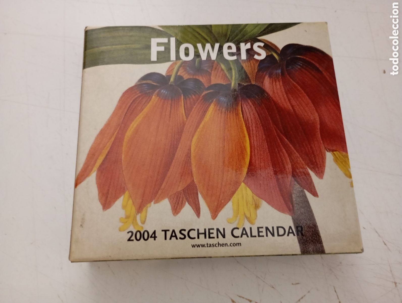 Coleccionismo calendarios: FLOWERS - 2004 TASCHEN CALENDAR