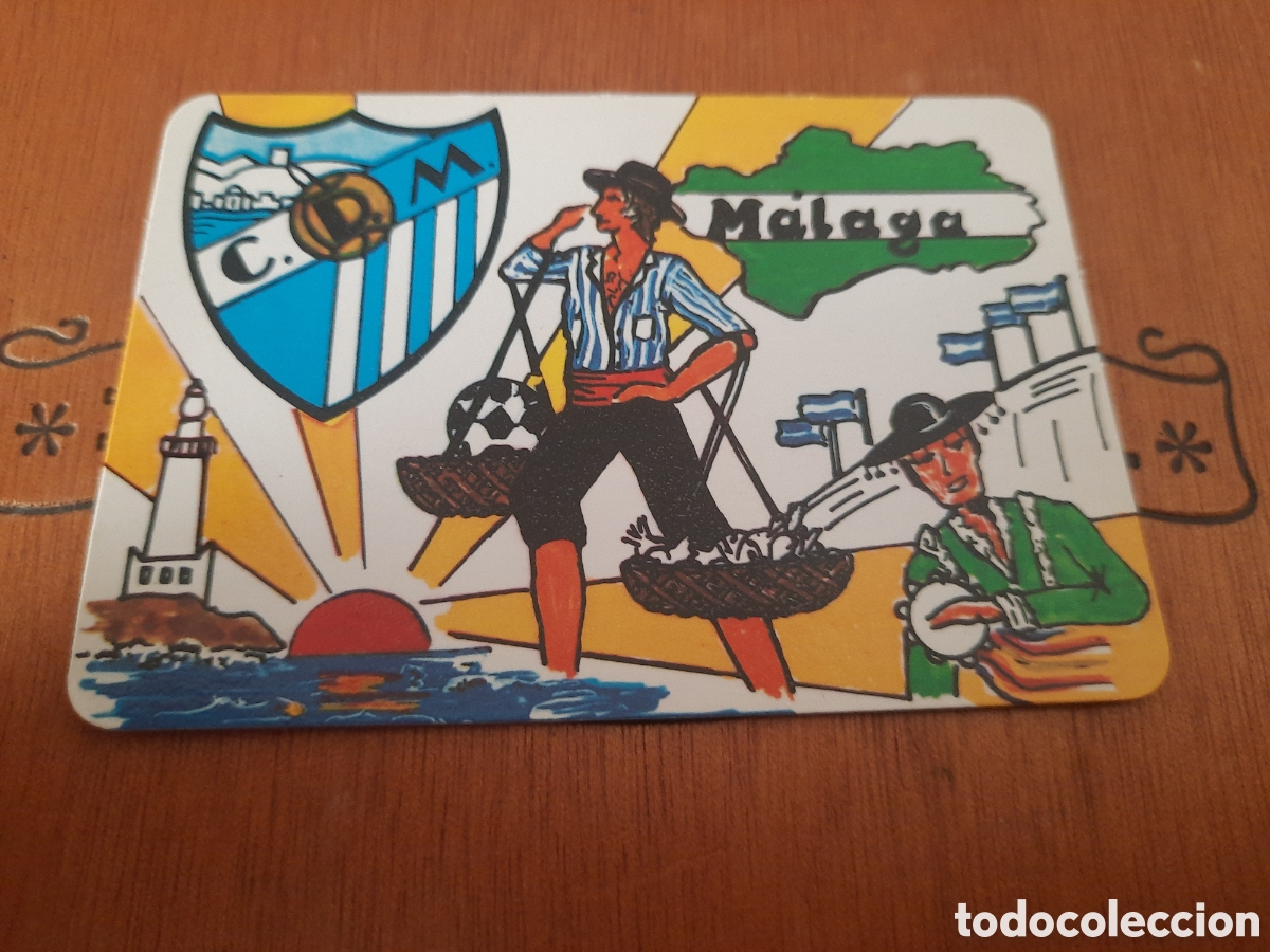Coleccionismo calendarios: CALENDARIO DE BOLSILLO C.DEPORTIVO M&Aacute;LAGA 1985 - NEUM&Aacute;TICOS SANTA CRISTINA