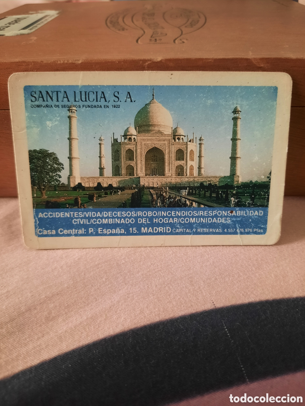 Coleccionismo calendarios: CALENDARIO DE BOLSILLO 1984 SANTA LUCIA S.A.