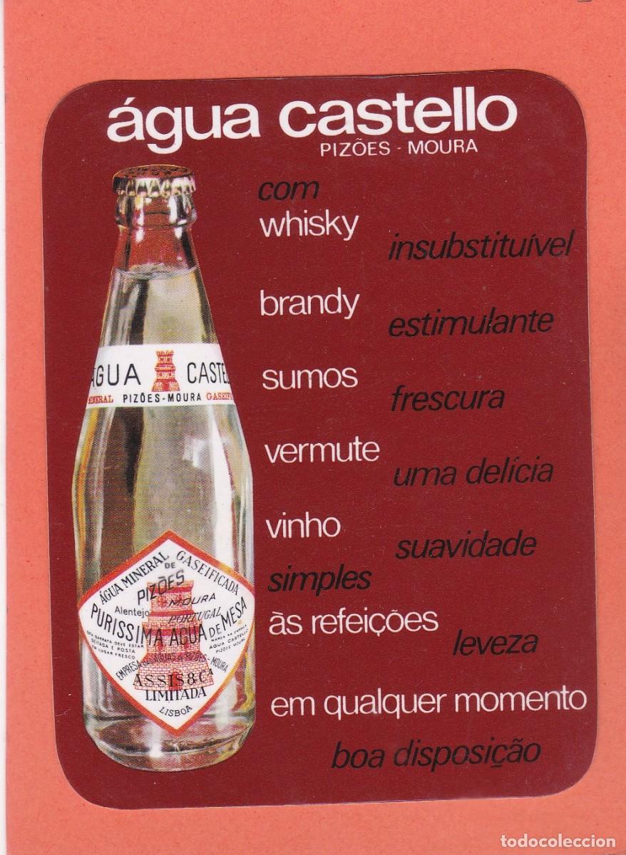 Coleccionismo calendarios: CALENDARIO PORTUGAL 1982 - AGUA CASTELLO