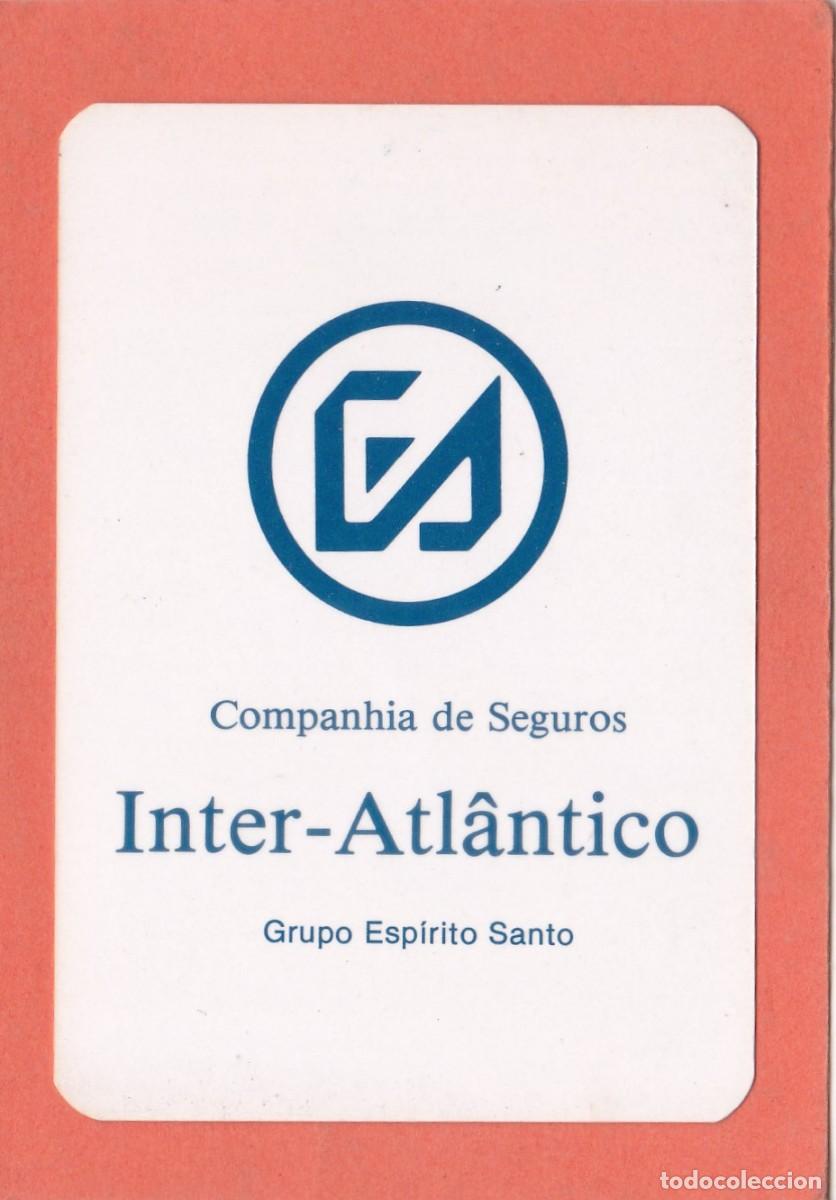 Coleccionismo calendarios: CALENDARIO PORTUGAL 1990 - INTER-ATL&Acirc;NTICO, S.A. COMPANHIA DE SEGUROS
