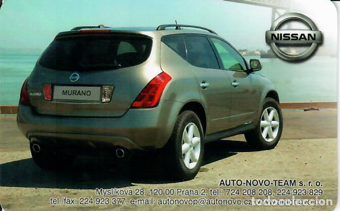Coleccionismo calendarios: CALENDARIO DE BOLSILLO DE REP. CHECA - A&Ntilde;O 2005 - NISSAN