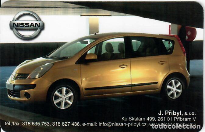 Coleccionismo calendarios: CALENDARIO DE BOLSILLO DE REP. CHECA - A&Ntilde;O 2007 - NISSAN