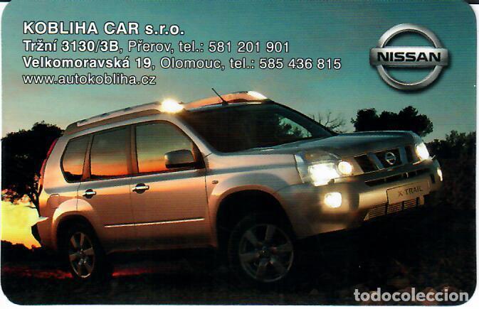 Coleccionismo calendarios: CALENDARIO DE BOLSILLO DE REP. CHECA - A&Ntilde;O 2008 - NISSAN