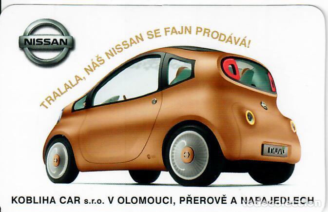 Coleccionismo calendarios: CALENDARIO DE BOLSILLO DE REP. CHECA - A&Ntilde;O 2009 - NISSAN
