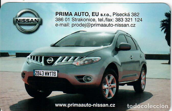 Coleccionismo calendarios: CALENDARIO DE BOLSILLO DE REP. CHECA - A&Ntilde;O 2009 - NISSAN