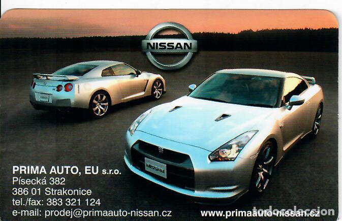 Coleccionismo calendarios: CALENDARIO DE BOLSILLO DE REP. CHECA - A&Ntilde;O 2009 - NISSAN
