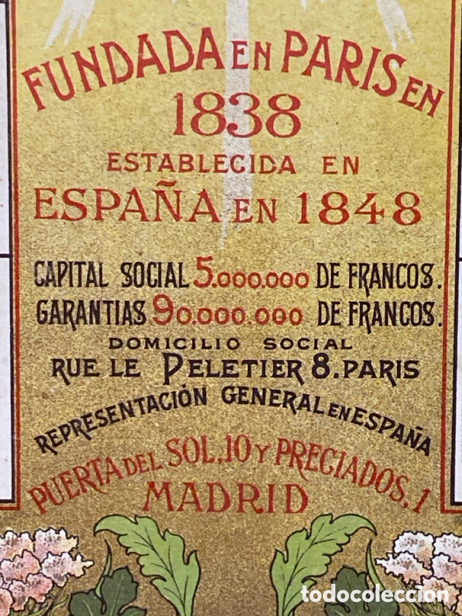 Collezionismo Calendari: Publicidad calendario El rayo 1907 Compa&ntilde;&iacute;a de gas y aparatos de vapor