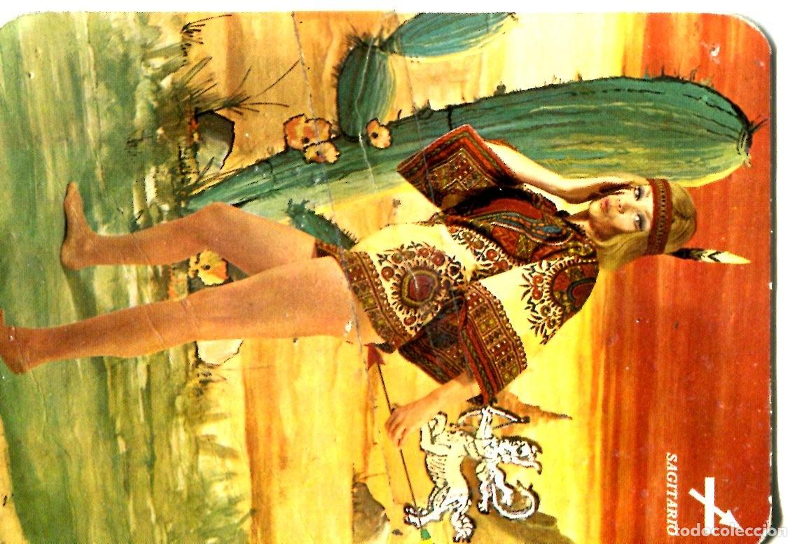 Coleccionismo calendarios: CALENDARIO HOROSCOPO ZODIACO SAGITARIO A&Ntilde;O 1973